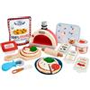 Little Tikes Creative Chefs Pizza Kit - Con Sabbia da Gioco Make-It Mix, 22 Accessori, Gioco Realistico di Finzione per Realizzare Pizze, NON COMMESTIBILE, Età 3+