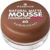 Essence Cosmetics Essence - Fondotinta in schiuma naturale opaca schiuma - 60
