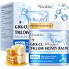 SHEBYOKE Ghk-cu Peptide Tallow Cream, 120g Copper Peptides Beef Tallow Face Cream, Crema per la pelle al sego, Crema di riparazione profonda