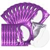GLAMLASH 100 Paia Patch Occhi per Extension Ciglia Gel Patches per Lash Tech(V Pads,VIOLA)