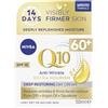 NIVEA Q10 Power 60+ Crema da giorno antirughe + rigenerante (50 ml), potente crema anti età, idratante per donne con coenzima Q10, crema viso giorno con SPF15, confezione può variare