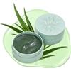 Aloe-Paris Aloe Vera & Mare Collagene Anti-Correttore Patch 30 Paia 60 Totale Idratante Anelli Scuri Gonfiore e segni di stanchezza Formula Naturale 98%