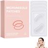 LQIOACU 4pcs Patch per il contorno occhi con aghi, patch idratanti per gli occhi, per le donne, trucco bellezza viaggiatori, matrimoni | con Acido Ialuronico Idratano idratante e schiarente per la pelle