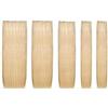 SHE EXTENSION CAPELLI VERI CON CLIP LUNGHE 50/55 cm KIT DA 5 FASCE 100% NATURALI SHE (VARIE COLORAZIONI) …