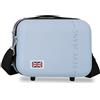 Pepe Jeans Aris Trousse Adattabile Azzurro 25x21x15 cm Rigido ABS 7.8L 0.8 kgs di Joumma Bags