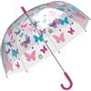 SJ GANG STYLE JAM GANG Ombrello a campana per bambini, Rosa, Facile da aprire, Antivento, Ombrellino portatile borsa, Zaino, Viaggio, Idea regalo bambina