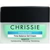 Chrissie Cosmetics Hydracare Time Balance Gel Cream Crema Gel Viso Idratante, 50ml