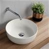 Scarabeo Glam lavabo da appoggio, 180741BK, Glam bianco opaco [Lavabi > Lavabi da Appoggio]
