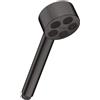 AXOR One doccetta, 1 tipo di getto, per montaggio su bordo vasca, 48651340, One nero cromato spazzolato [Rubinetteria Bagno > Doccette / Supporti]