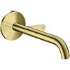AXOR One rubinetto lavabo, installazione a parete, 48112990, One oro [Rubinetteria Bagno > Rubinetteria Lavabo]