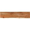 Keeushr Piano in legno massiccio di acacia, 140 x 30 x 3,8 cm, rettangolare, con bordo ad albero, per tavolo da bar, tavolino o progetti di mobili fai da te