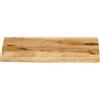 Keeushr Piano da tavolo in legno di mango massiccio, 50 x 20 x 3,8 cm, con bordo rustico, bordo naturale rustico, piano di ricambio versatile per struttura del tavolo, facile da pulire con un panno