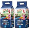 Generico Terriccio Universale Completo 50L (2 Confezioni da 25L) | Substrato Nutritivo per Piante, Fiori e Orto | Pronto all'Uso | Alta Qualità | Ideale per Vaso e Giardino