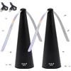 ZVD 3 Pezzi Ventola Anti Insetti, Ventilatore anti Mosche, Repellente per Zanzare per Interni Ed Esterni,Scaccia e Allontana Mosche, Vespe, Moscerini e Zanzare dal Cibo (Nero*2pcs)
