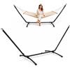 AMANKA 310x100 Supporto per Amaca Fino a 120 kg - Struttura per Amaca Sospesa - Base Amaca per 2 Persone - Dondolo Amaca da Giardino - Porta Amaca Senza Amaca Sostegno per Amaca Struttura Porta Amaca