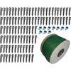 perfektGarten Cavo di limitazione per robot tosaerba, 100 m/3,4 mm, set compatibile con tutti i robot tosaerba