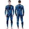 GHHZML Tuta Da Immersione Muta da sub in neoprene 3 mm uomo con cerniera posteriore e maniche lunghe, taglie forti, for pesca subacquea, for surf(Mosaic,XXXL)