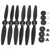 Taoke Typhoon H 480 Drone Parts 3 Pairs Blade A B Eliche a sgancio rapido Elica autobloccante con Base Prop per YUNEEC 6pz (Black)