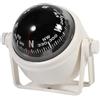 Zerodis Bussola con Staffa, Bussola di Navigazione Montabile in ABS con Quadrante Visibile di Notte, Compensatore di Precisione, Portatile 8 X 7,2 Cm per Barche, Caravan, Camion, Moto d'acqua