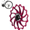 Generico Puleggia deragliatore Bici - Ruota Guida deragliatore Posteriore Bici - Cuscinetto della puleggia in Ceramica 14T/15T/16T, Ruota Guida del Posteriore Resistente agli Urti per Il Cambio de