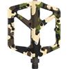 Generico Compatibile con Pedali for Bicicletta BUCKLOS Pedali MTB Antiscivolo in Nylon allargati for Accessori for Bici da Strada Pieghevoli AM BMX,Componenti(Bianchi)