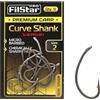 PRO FILSTAR Set 10 Ami da Pesca Curve Shank N2 - Set Pesca Carpa - Ami Carpfishing - Ganci alla Pesce - Kit Pesca Lago - Pesca Accessori per Boilies - Method Feeder Fishing Hook - Articoli da Pesca