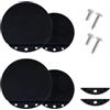 getuse Barca Scupper di ricambio 4 cm 4,75 cm Marine Deck Drain Hatches Flap in gomma per drenaggio dell'acqua
