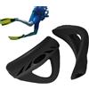 Generico Cinturino Per Pinne Da Immersione | 2 Pezzi Ricambio Sport Acquatici - Maniglia In Antiscivolo A Molla Per Cinghia Della Pinna - Per Uomo Donna Adulti Apnea Snorkeling Immersioni Subacquee Outdoor