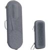 SunsoilGiant Borsa per Racchetta da Badminton, Borsa Porta Racchetta da Badminton, Borsa per Racchetta da Tennis, Scatola Porta Racchetta, Custodia per Racchetta C, Grigio