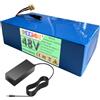 FREEDOH Pacco batterie al Litio da 48 V, Batteria di Ricambio da 48 V, batterie al Litio da 15 Ah e 17,5 Ah con BMS e Caricabatterie.,48v15ah
