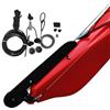Generico Kit timone da kayak | Accessorio Di Fissaggio In Nylon Portatile - Kit Timone Direzionale Da Canoa E Kayak - Ideale per attività di traina, allenamento ed esplorazione outdoor, compatibile con nave, b