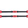 JHKNNK Barra Manubri 2 50Cm in 4 Collari Spinlock, Attrezzi Palestra per Allenamento Addominali e Gambe Colore Variabile Colore Casuale