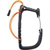 PETZL Unisex - Adulto Caritool Evo Universale Portarivite per Ghiaccio Nero, Taglia Unica