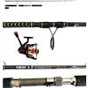 Pescasubito.com Kit Canna Vertical Jigging Potente Hightlander 2,10m 100-300g + Mulinello Nisham