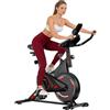 GartistGo Cyclette da Casa, Cyclette Fitness Indoor, Ciclette per Casa Compatta con Resistenza Regolabile 0-100%, Monitor LCD, Supporto Tablet e Sensore Cardio, 120 kg