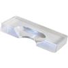 KIOALXZ Localizzatore di Gesso da Biliardo in Acrilico Trasparente, Accessorio imperdibile per Giocatori Occasionali, per Un Divertimento di Gioco Ancora, 57.2 MM