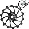 Generico Pulegge per fantini,Ruota guida deragliatore posteriore per bicicletta | Cuscinetto della puleggia in ceramica 14T/15T/16T, ruota guida del deragliatore posteriore resistente agli urti per il cambio d