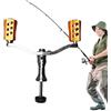 Rkzijwh Manico del Mulinello Baitcaster | Parti di Impugnatura Cava di Ricambio Braccio Oscillante | Manico per Mulinello Baitcaster da Pesca,per Pesci d'Acqua da Surf da Kayak Mare All'Aperto