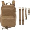 Generic Gilet Tattico con Zaino e Chest Rig Airsoft, Pannello Posteriore MOLLE, Borsa Pieghevole per Acqua, Accessori per Caccia e Outdoor(WG)