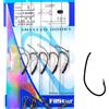 PRO FILSTAR Set di 5 Ami da Pesca N6 con Filo Trecciato 25cm DIA 0,25mm & Girelle da Pesca - Corda Intrecciata - Accessori Pesca - Fishing Hooks Kit - Boilies & Pellet - Carpfishing - Pop Up Carp Rig