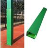 Generic Imbottitura avvolgente per pali quadrati da 5,9 m, spessore 2,5 cm, per cantina, parco giochi, garage, protezione durevole
