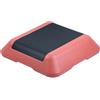 Gralara Aerobic Stepper Piattaforma Nonslip Deck Esercizio Fitness Leggero Allenatore PP Adatto per attività Fisica Stabilità Muscolare Esercizi, Rosso
