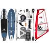 BRUNELLI 10,8 Windsurf Woven Double Layer iSUP Board gonfiabile Stand Up Paddle Set Checker 4,5 mq Rigg
