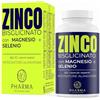 KDAY Zinco Bisglicinato con L-Carnitina, Calcio, Magnesio, Vitamina C e D3, Rame
