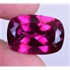 Naturale Rodolite Granato Lampone Cuscino 22.40 KT Certificato Loose Gemma