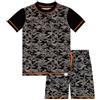 Harry Bear Costume da Bagno per Ragazzi a Due Pezzi Mimetizzato Nero 12-13 Anni