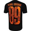 PITBULL Maglietta Uomo Corta t-Shirt Tshirt Pitbull Pit Bull West Coast Eighty Nine Dog Maglie Camicia Cotone, Bianco, S