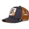 Goorin Bros., The Farm, Cappello trucker unisex da bambino, blu (modello Kiddo), taglia unica, Taglia unica