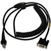 Honeywell Cavo seriale Honeywell RS232 DB9 Femmina 3m Coiled 5V Nero [CBL-020-300-C00-02]