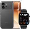 Honor Smartwatch Honor Bundle Choice Watch 2i 1.85'' con Smartphone 6.57'' 8GB 256GB Nero [0166460311]